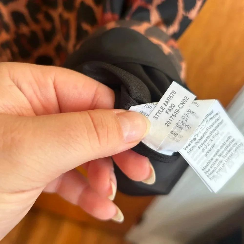 NWT J.CREW LEOPARD SLIP DRESS